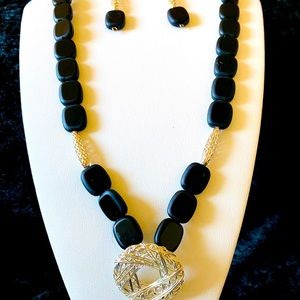 One of a Kind Necklace and Earring Set